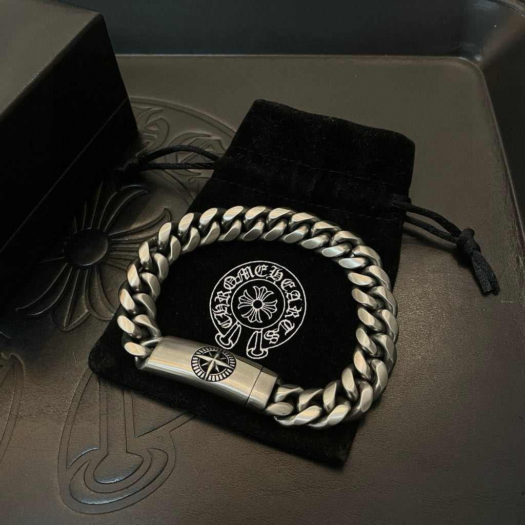 Chrome Hearts Cross Cuban Link Bracelet