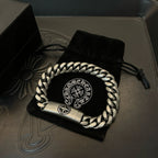 Chrome Hearts Cross Cuban Link Bracelet