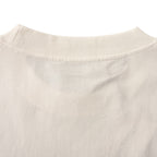 Chrome Hearts White T-Shirt with Horseshoe Logo and Gothic Lettering