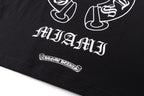 Chrome Hearts Miami Horseshoe T-Shirt - Black Pocket Tee with Iconic Back Print