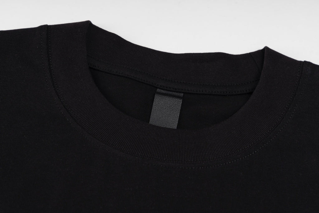 Chrome Hearts Black T-Shirt with Colorful Embroidered Horseshoe Cross Graphic