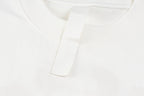 Men's Streetwear T-Shirt - Colorful Sanskrit & Cross Embroidery, Premium Cotton, Unisex Casual Top