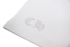 Chrome Hearts Hollywood Triple Cross Pocket T-Shirt - White Tee with Red Logo Print