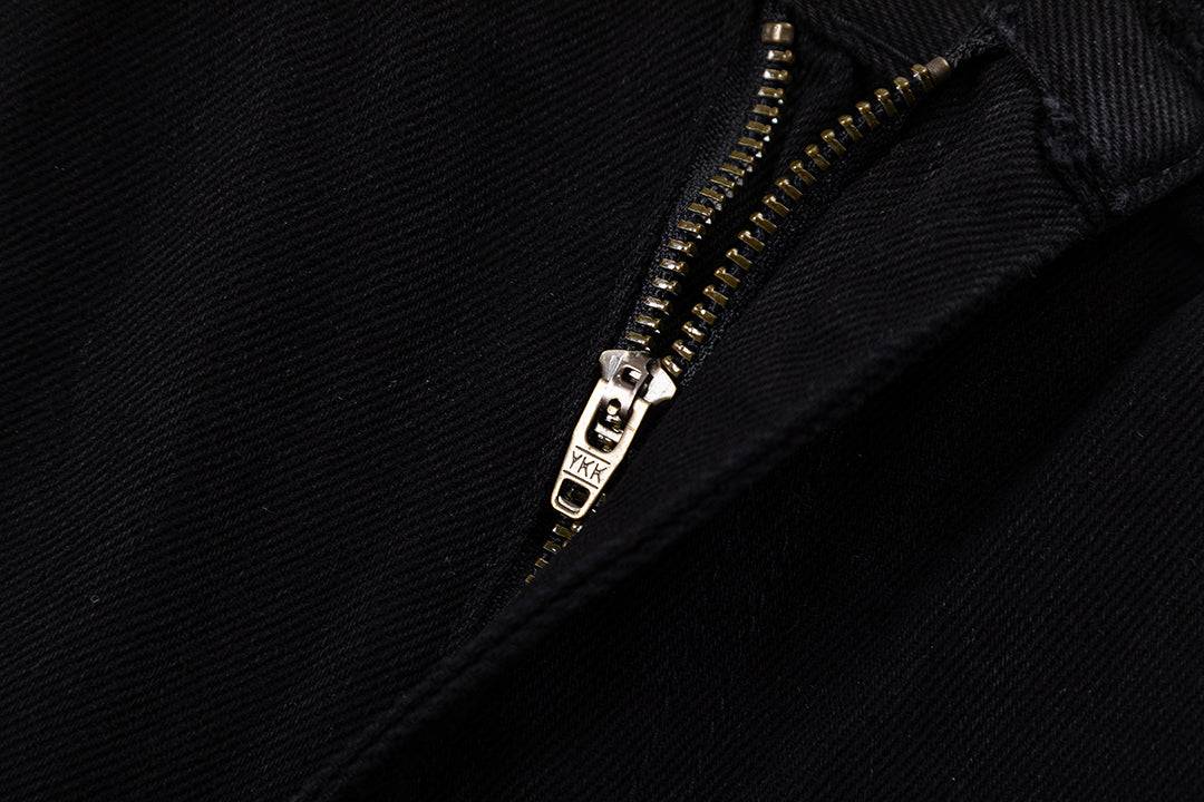 Chrome Hearts "Blue Cross Embroidery" Washed Denim Jeans