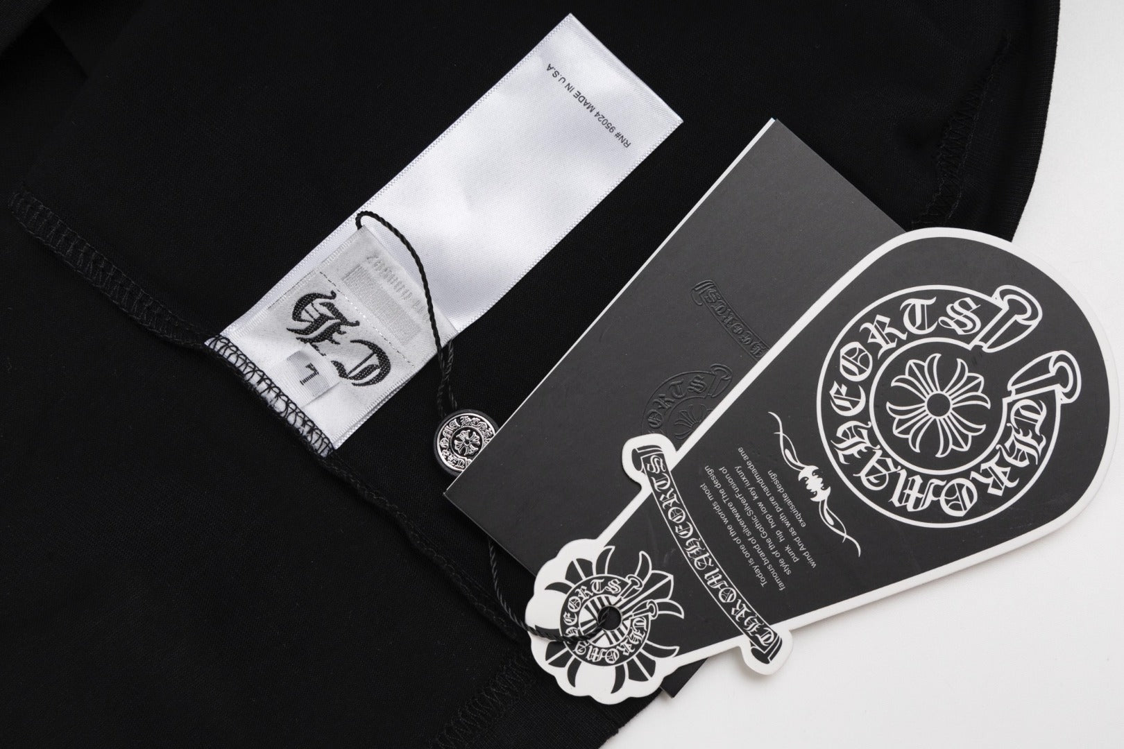 Chrome Hearts 2026 SS Green Floral Cross Graphic T-Shirt - Black Unisex Cotton Tee