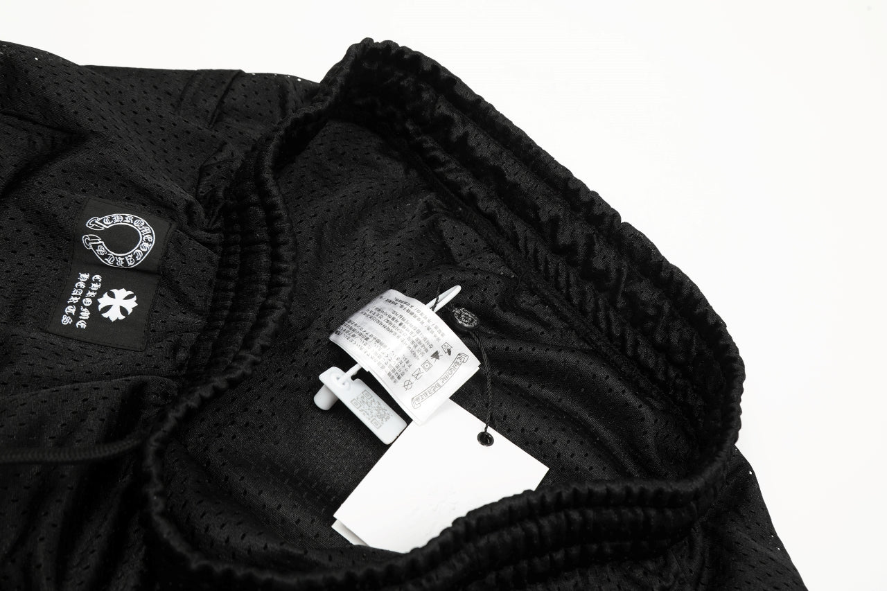Chrome Hearts Black Mesh Hockey Pants