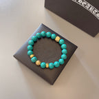 Chrome Hearts Turquoise Beaded Bracelet
