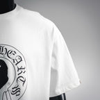 BAPE x Chrome Hearts Collaboration Baby Milo Cross T-Shirt - White Streetwear Tee