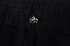 Chrome Hearts "Leopard-Print Cross Patch" Cargo Jeans