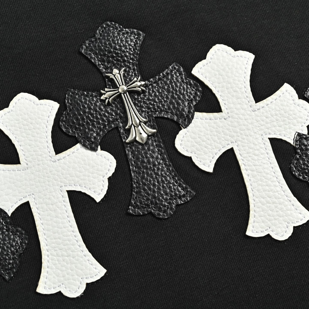 Chrome Hearts "Lunemynn" Triple Cross Graphic T-Shirt