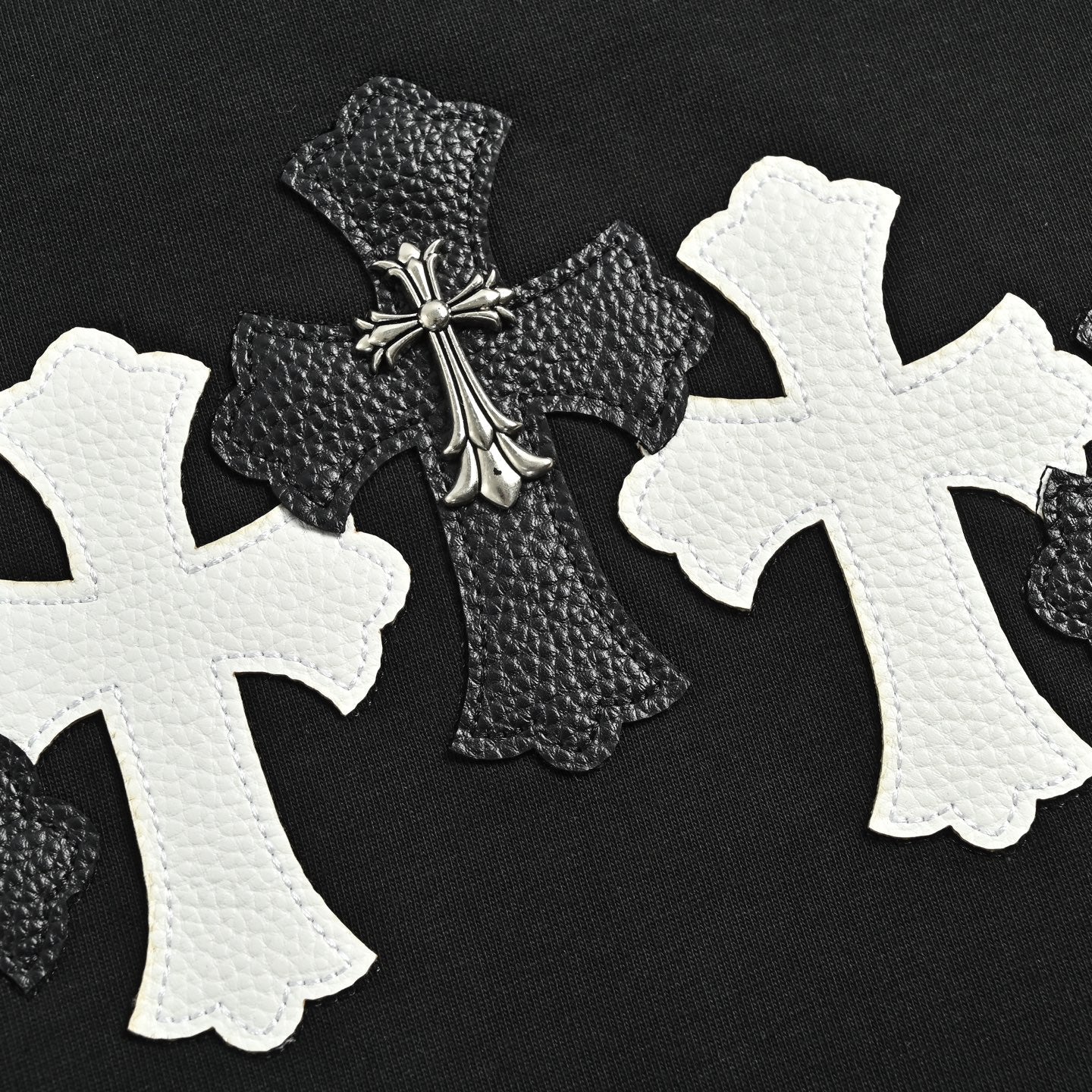 Chrome Hearts "Lunemynn" Triple Cross Graphic T-Shirt