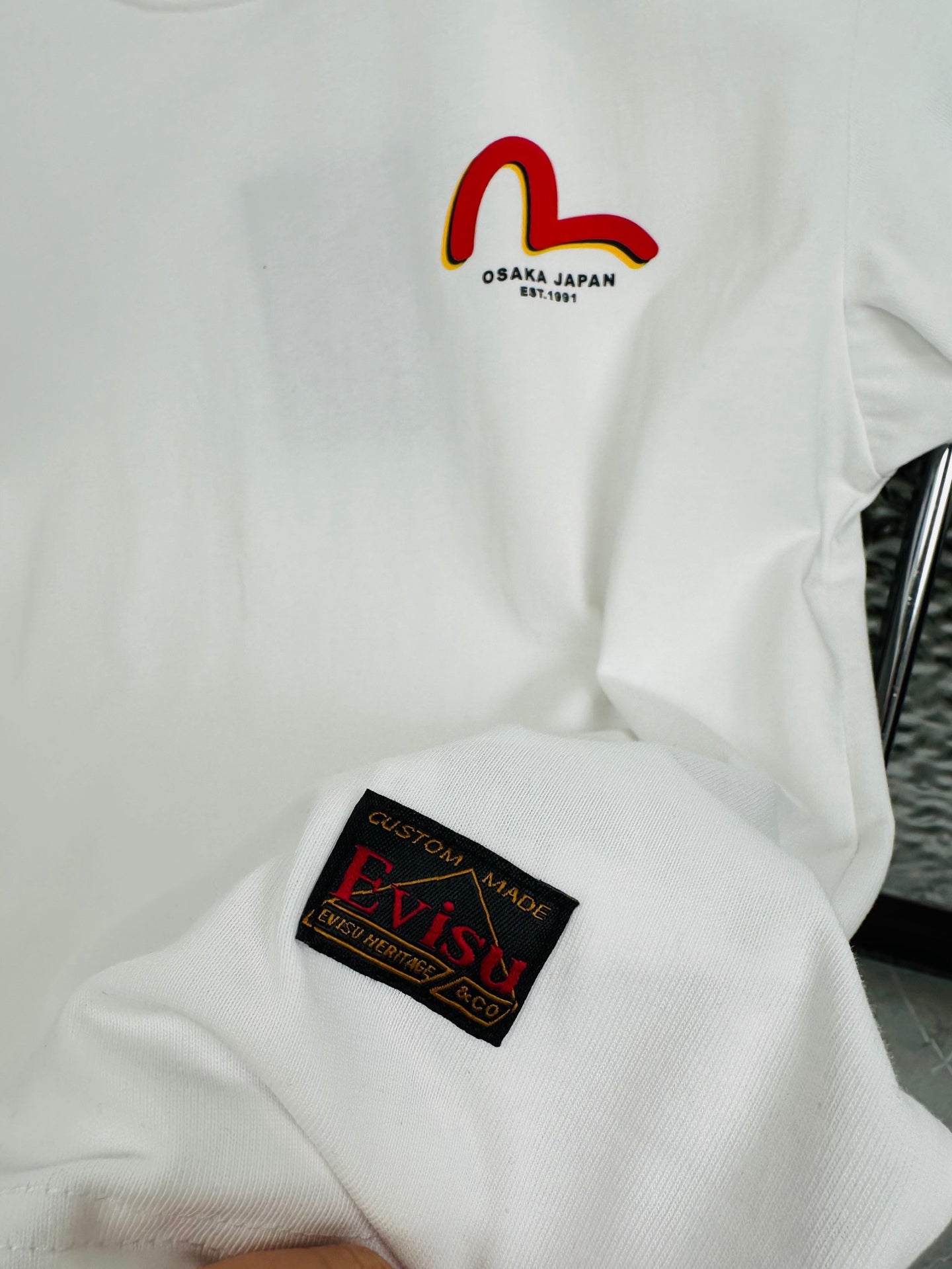 EVISU “Mighty Daruma” Series T-Shirt
