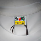 BAPE x Chrome Hearts Collaboration Baby Milo Cross T-Shirt - White Streetwear Tee