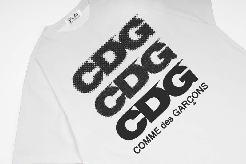 Comme des Garçons PLAY CDG Graphic Logo T-Shirt - Black Cotton Streetwear Tee