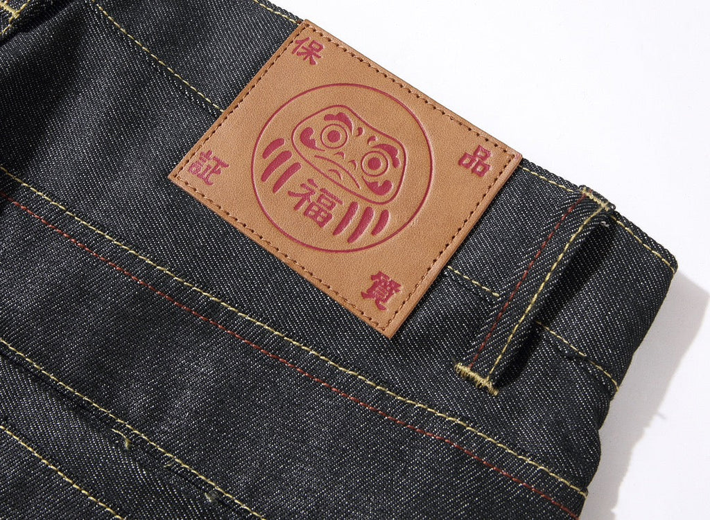 Evisu x Manga U-Shaped Graphic Jeans – Raw Denim Japanese Streetwear