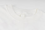 Chrome Hearts 2026 SS Pink Embroidered Cross T-Shirt - White Unisex Cotton Tee with Gothic Logo