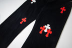 Chrome Hearts Limited Edition Cross-Patch Denim Jeans