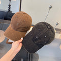 Chrome Hearts Distressed Washed Baseball Cap
