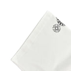 Chrome Hearts 2026 SS Gothic Monogram Pocket T-Shirt - White Unisex Cotton Tee with Dagger & Cross Motif