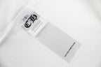 Chrome Hearts Hollywood Triple Cross Pocket T-Shirt - White Tee with Red Logo Print