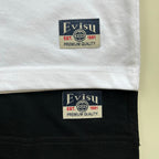 EVISU Classic "Kamon" or "Sakura" Print Short-Sleeve T-Shirt Series