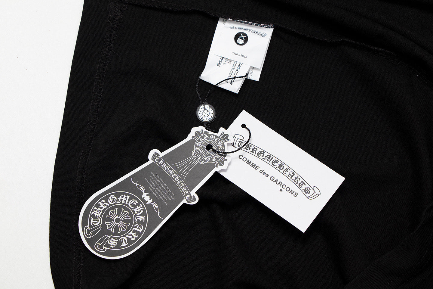 Chrome Hearts "Final To The Finale" Multi-Cross Embroidered T-Shirt