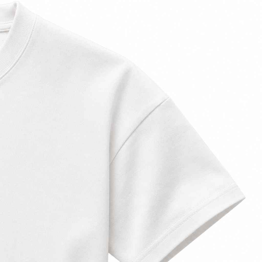 Chrome Hearts Style Gothic Cross Oversized T-Shirt - White/Black Print