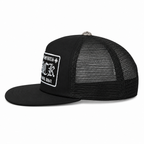 Chrome Hearts CH Hollywood Trucker Hat Black/White