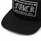 Chrome Hearts CH Hollywood Trucker Hat Black/White