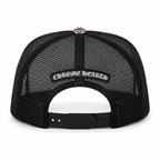 Chrome Hearts CH Hollywood Trucker Hat Black/White