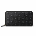 MCM Visetos Long Zip-Around Wallet
