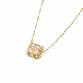 Van Cleef & Arpels Perlée collection clover motif pendant
