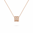 Van Cleef & Arpels Perlée collection clover motif pendant