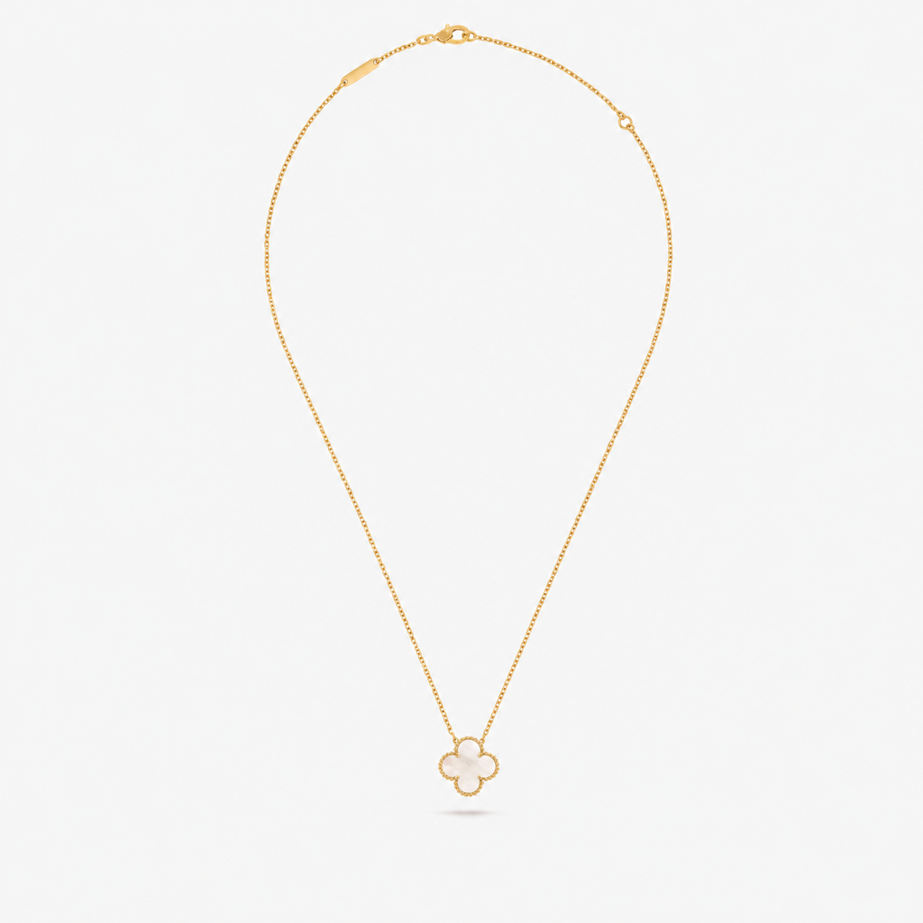 Van Cleef & Arpels Alhambra lucky four-leaf clover necklace