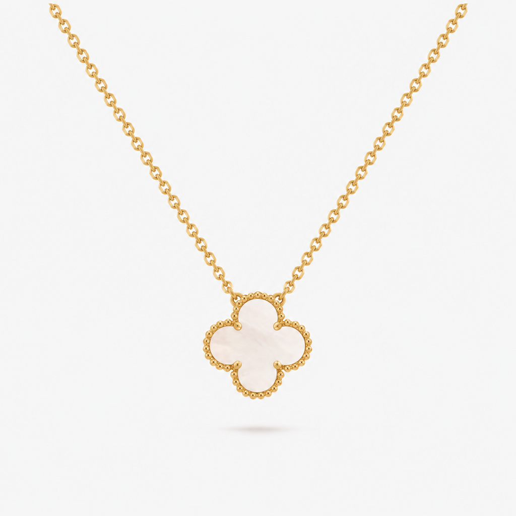 Van Cleef & Arpels Alhambra lucky four-leaf clover necklace