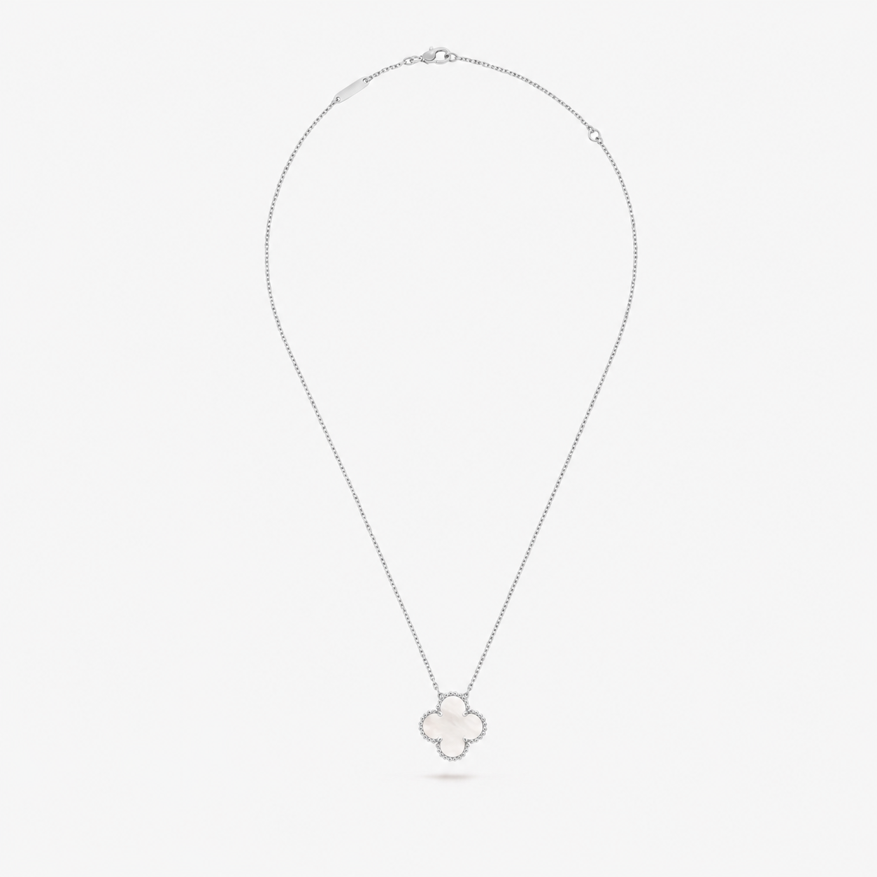 Van Cleef & Arpels Alhambra lucky four-leaf clover necklace