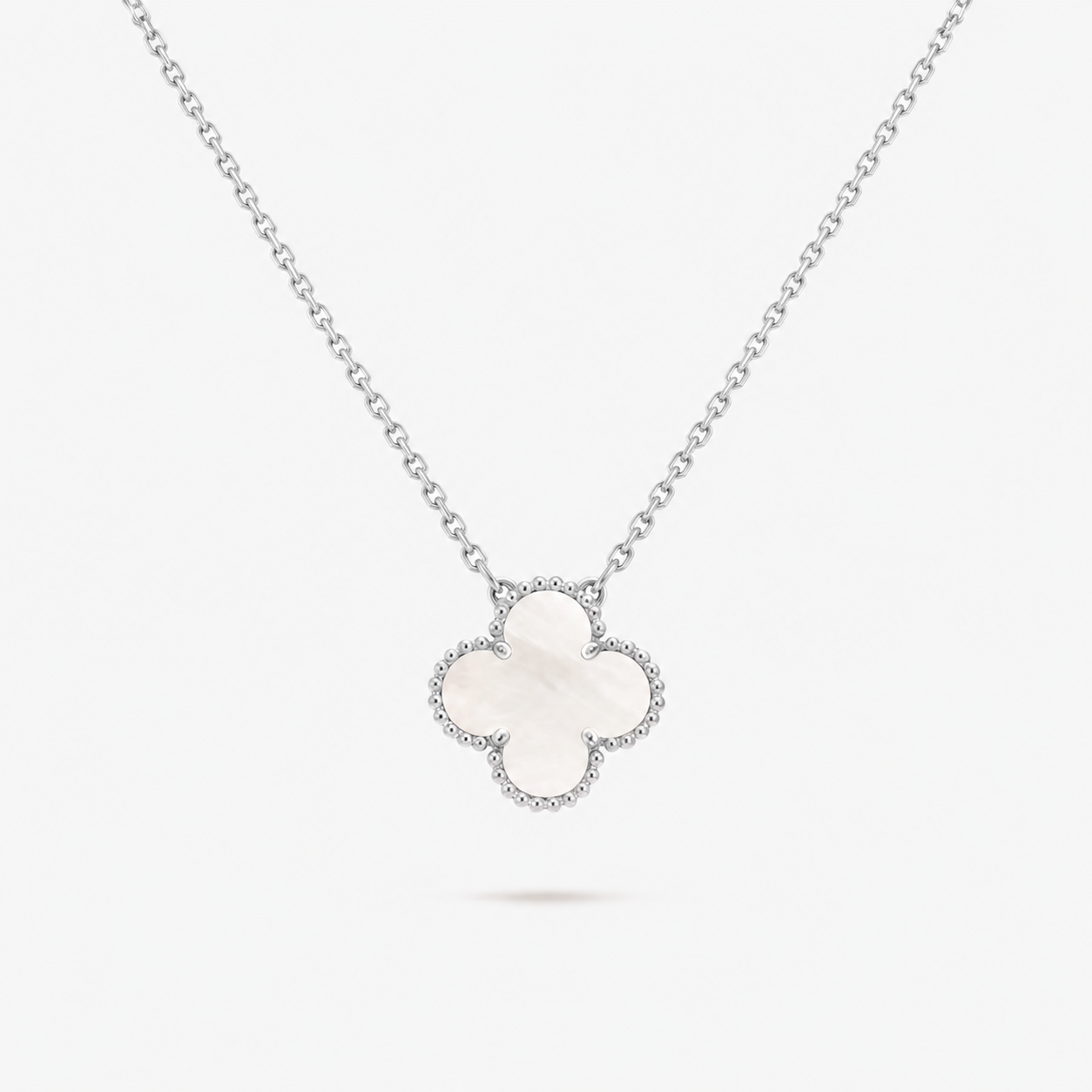 Van Cleef & Arpels Alhambra lucky four-leaf clover necklace