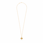 Van Cleef & Arpels Alhambra long necklace, guilloché motif, single motif
