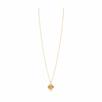 Van Cleef & Arpels Alhambra long necklace, guilloché motif, single motif