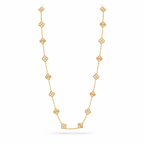Van Cleef & Arpels Vintage Alhambra 20-motif long necklace