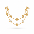 Van Cleef & Arpels Vintage Alhambra 20-motif long necklace