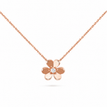 Van Cleef & Arpels Frivole collection flower necklace