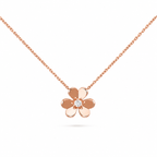Van Cleef & Arpels Frivole collection flower necklace