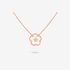 Van Cleef & Arpels Lucky Spring Plum Blossom Necklace