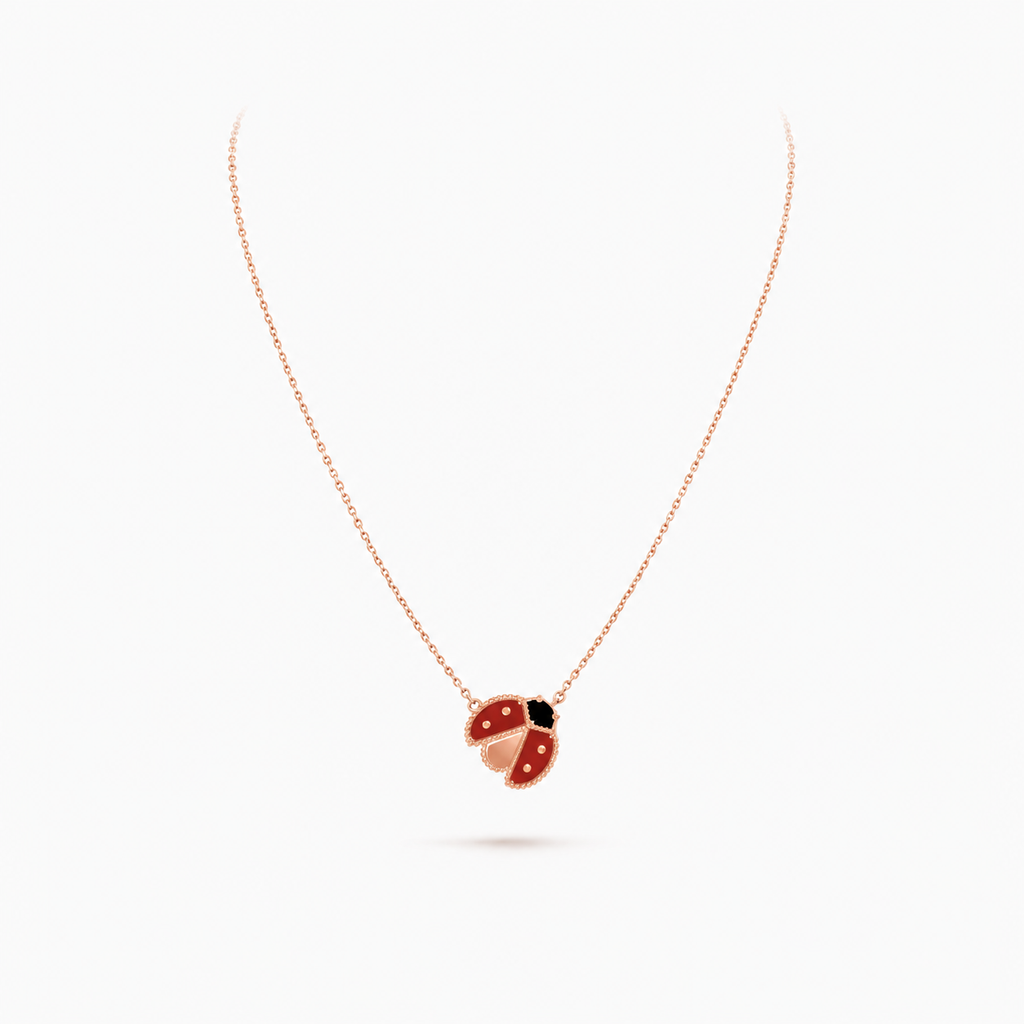 Van Cleef & Arpels Lucky Spring Ladybug Necklace