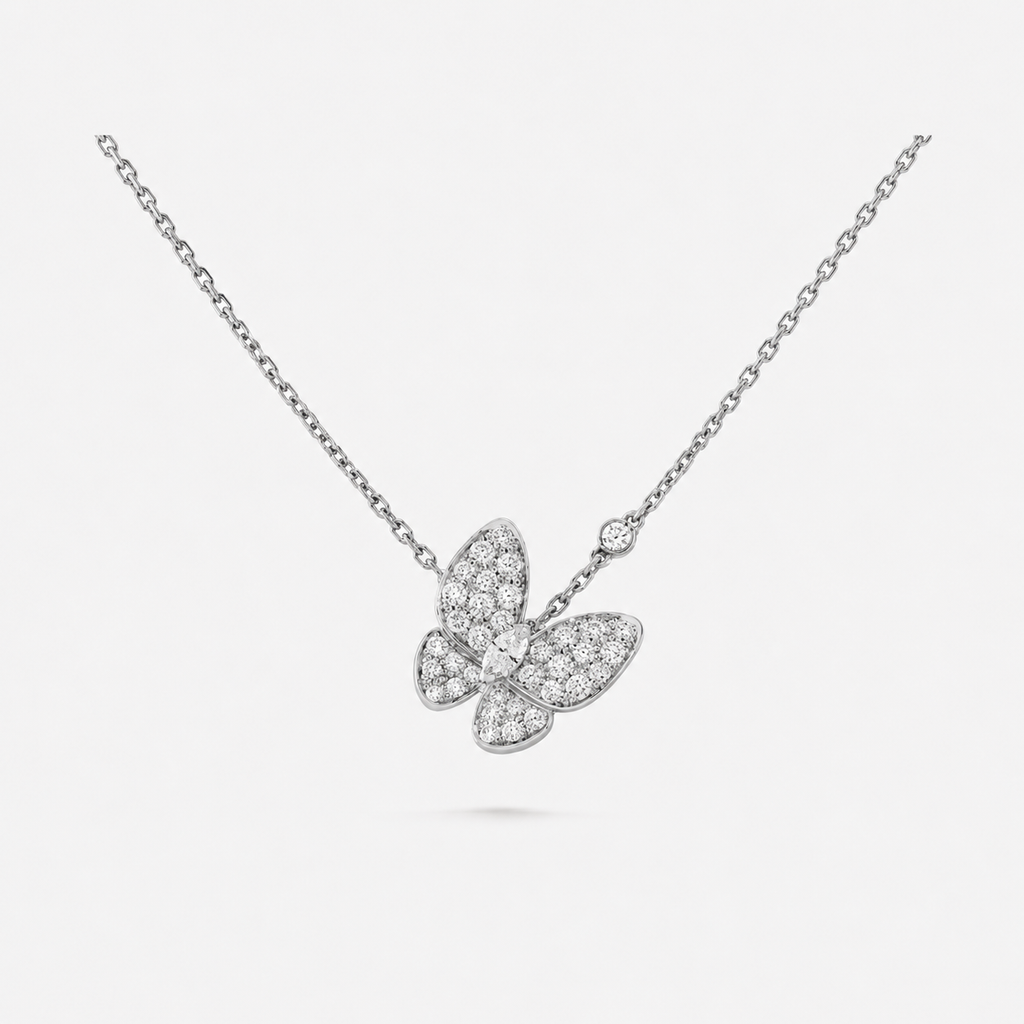 Van Cleef & Arpels Two Butterfly necklace