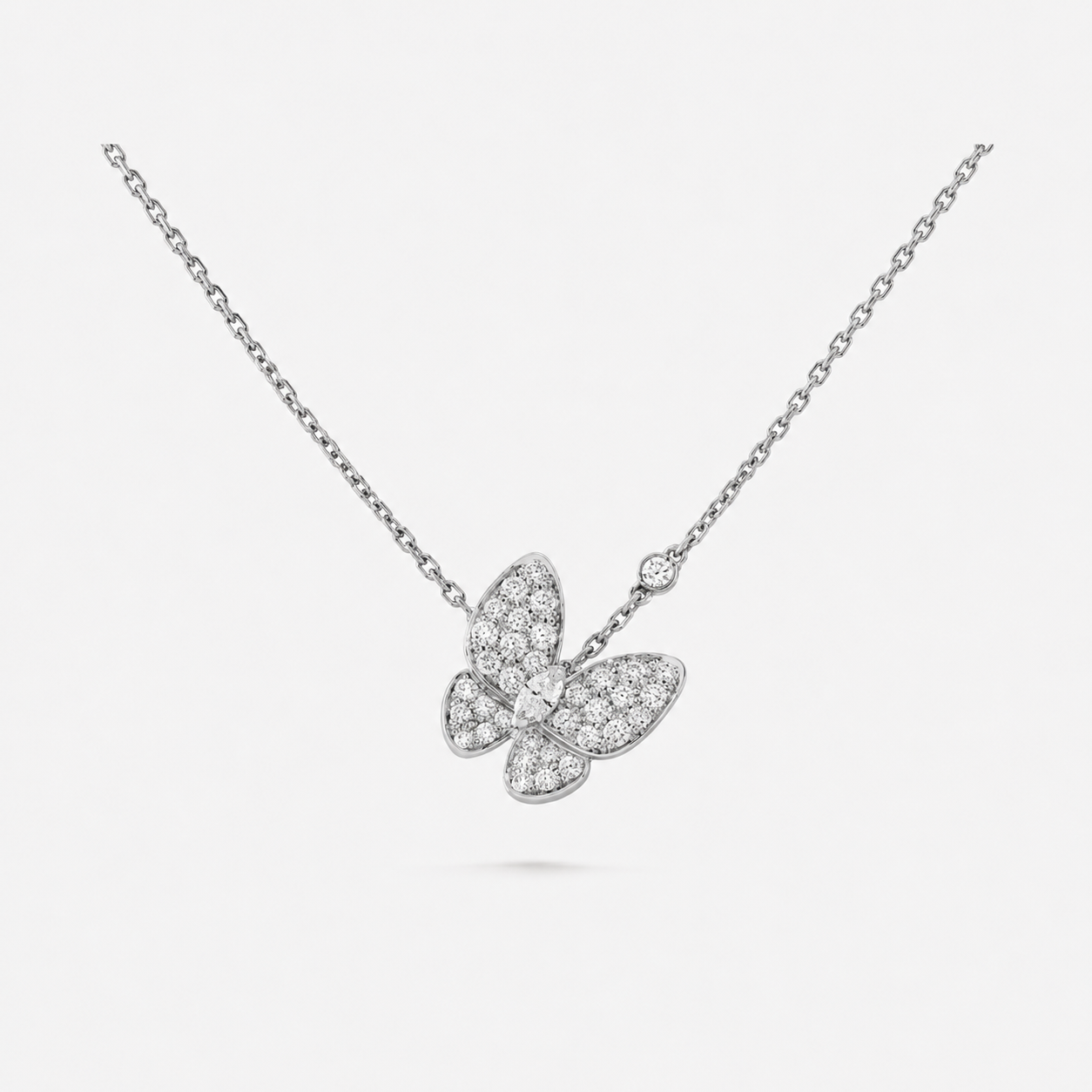 Van Cleef & Arpels Two Butterfly necklace