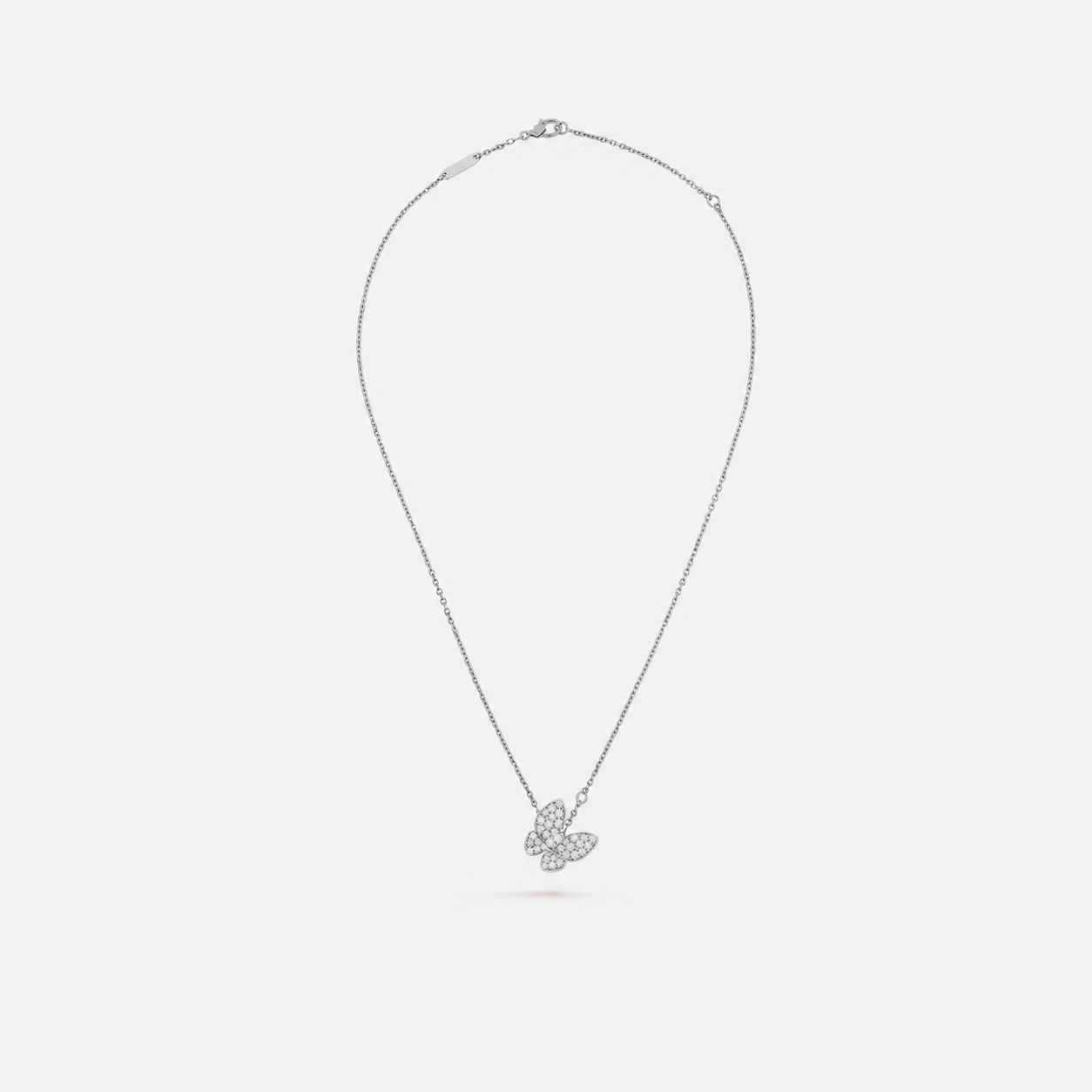 Van Cleef & Arpels Two Butterfly necklace
