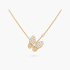 Van Cleef & Arpels Two Butterfly necklace