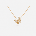 Van Cleef & Arpels Two Butterfly necklace
